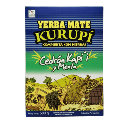 Ceai Yerba Mate, Kurupi Cedron Kapi'i Y Menta, Gust Bland, Paraguay ...