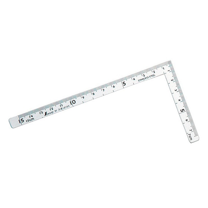 Echer de precizie 15x7,5 cm Shinwa