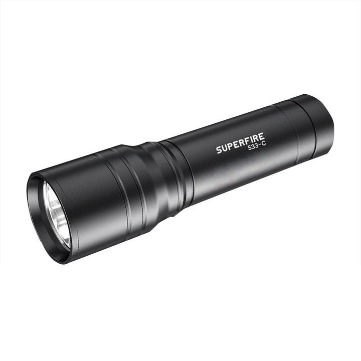 Фенер Superfire S33-C, 210lm, USB