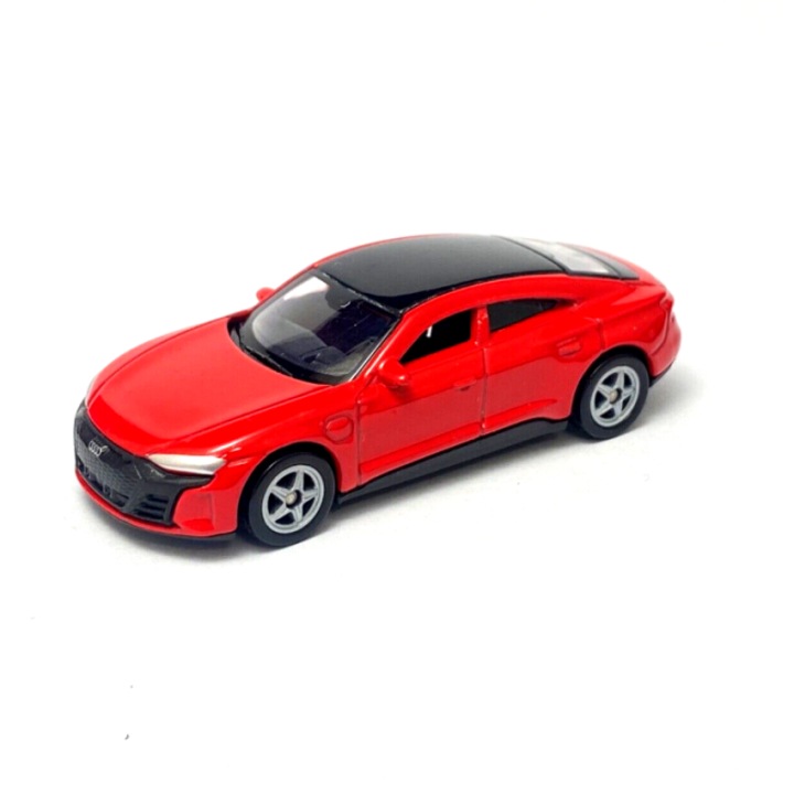 Количка Welly Audi RS E-TRON GT, Колекционерска, Метален модел, Мащаб 1:64, Червен