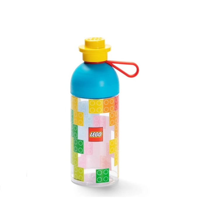 Бутилка за вода LEGO, 500 ml, Многоцветен