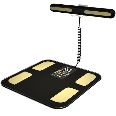 Cantar inteligent 18 functii de masurare, 8 electrozi cu senzor, 24 utilizatori, Bluetooth, aplicatie telefon, mod adult, mod copil, CLD- Care Love Devotion