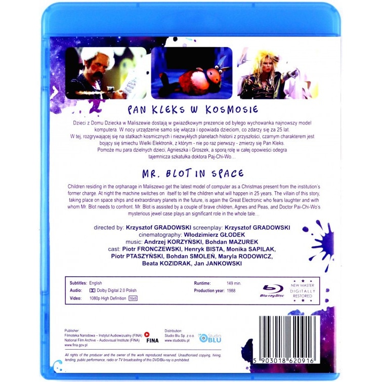 Pan Kleks W Kosmosie [Blu-Ray] - EMAG.bg