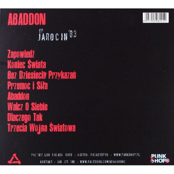 Abaddon: EP Jarocin 83 [CD]