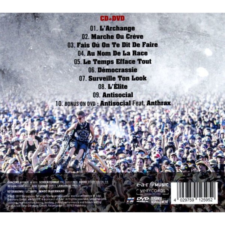 Trust: Hellfest 2017 (digipack) [CD]+[DVD]
