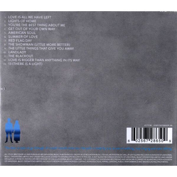 U2 Songs of Experience (PL) [CD] eMAG.ro