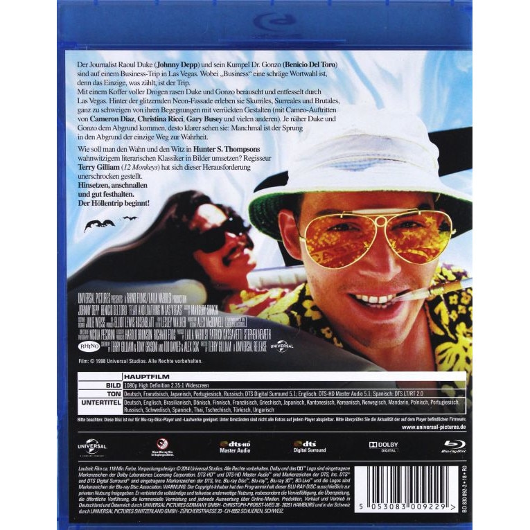 Fear and Loathing in Las Vegas [Blu-Ray] - eMAG.ro