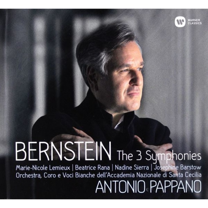 Rana & Sierra & Lemieux & Orchestra Dell'accademia Nazionale Di Santa Cecilia & Pappano: Bernstein: Symphonies Nos. 1 - 3, Prelude, Fugue & Riffs [2CD]