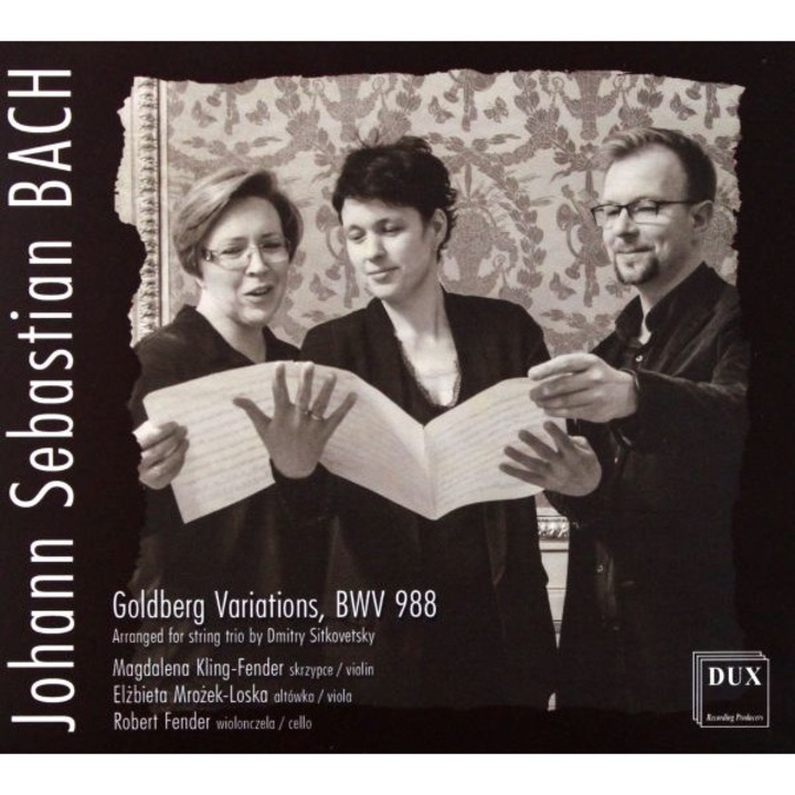 Robert Fender & Magdalena Kling-Fender & Elżbieta Mrożek-Loska: Bach. Goldberg Variations [CD]