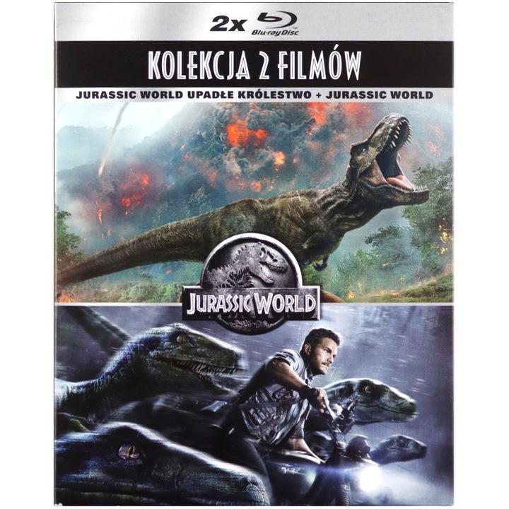 Jurassic World / Jurassic World Upadłe Królestwo [2xBlu-Ray]