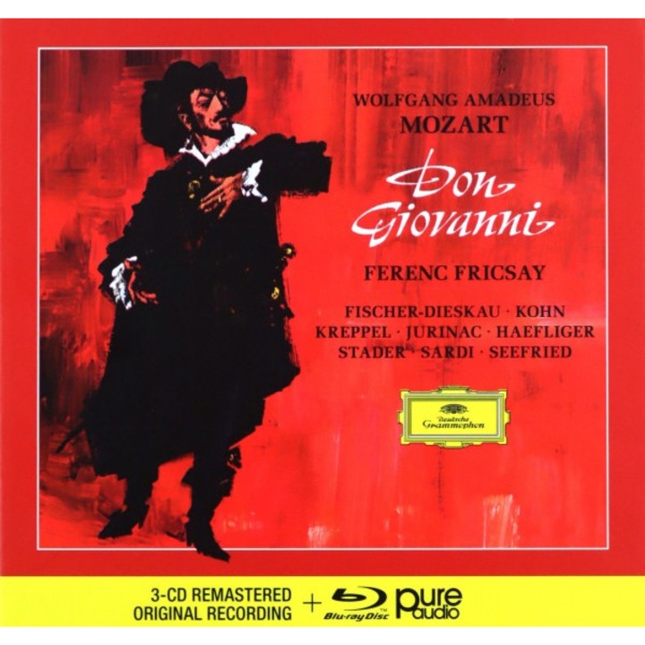 Ferenc Fricsay: Mozart Don Giovanni [3CD]+[Blu-Ray]