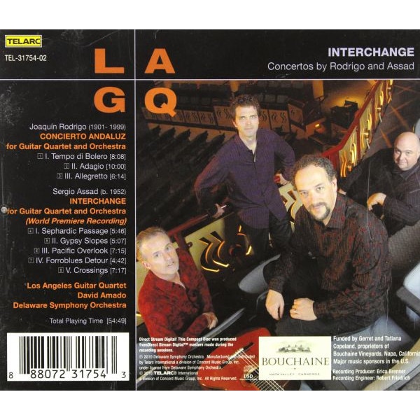 Los Angeles Guitar Quartet Delaware Symphony [CD] eMAG.ro