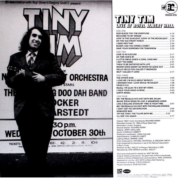 Tiny Tim Live! At The Royal Albert Hall (RSD) [2xWinyl] eMAG.ro