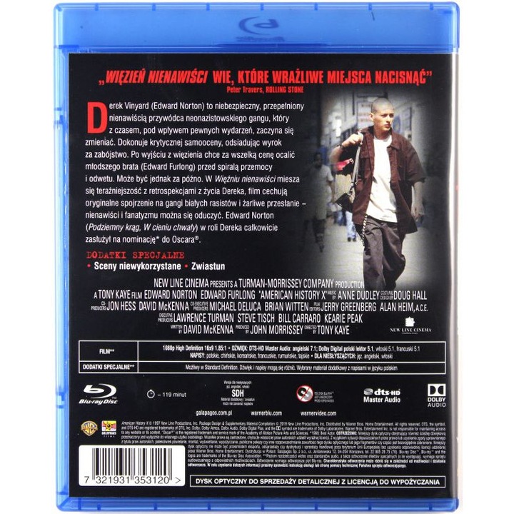 Американска история Х [Blu-Ray]