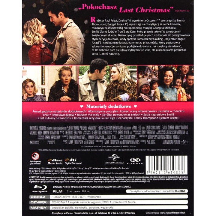 Last Christmas [Blu-Ray]