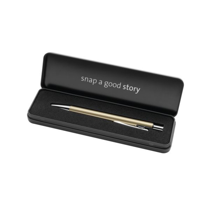 Химикал метален, Pelikan, Snap Metallic Gold, в метална кутия