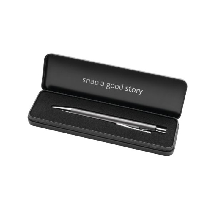 Химикал метален, Pelikan, Snap Metallic Platinium, в метална кутия