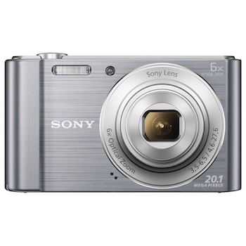 Aparat foto digital Sony Cyber-Shot DSC-W810, 20MP, Silver Aparat foto digital Sony Cyber-Shot DSC-W810, 20MP, Silver