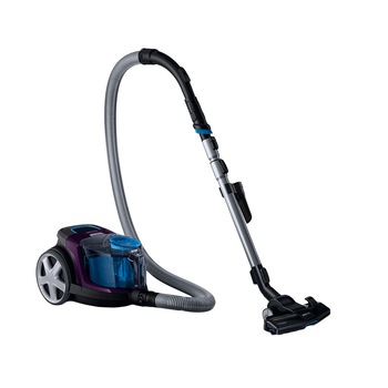 Aspirator fara sac Philips PowerPro Compact FC9333/09, 650 W, PowerCyclone 5, Perii TriActive, Parchet, Filtru Anti-Alergic ECARF, Mov Aspirator fara sac Philips PowerPro Compact FC9333/09, 650 W, PowerCyclone 5, Perii TriActive, Parchet, Filtru Anti-Alergic ECARF, Mov