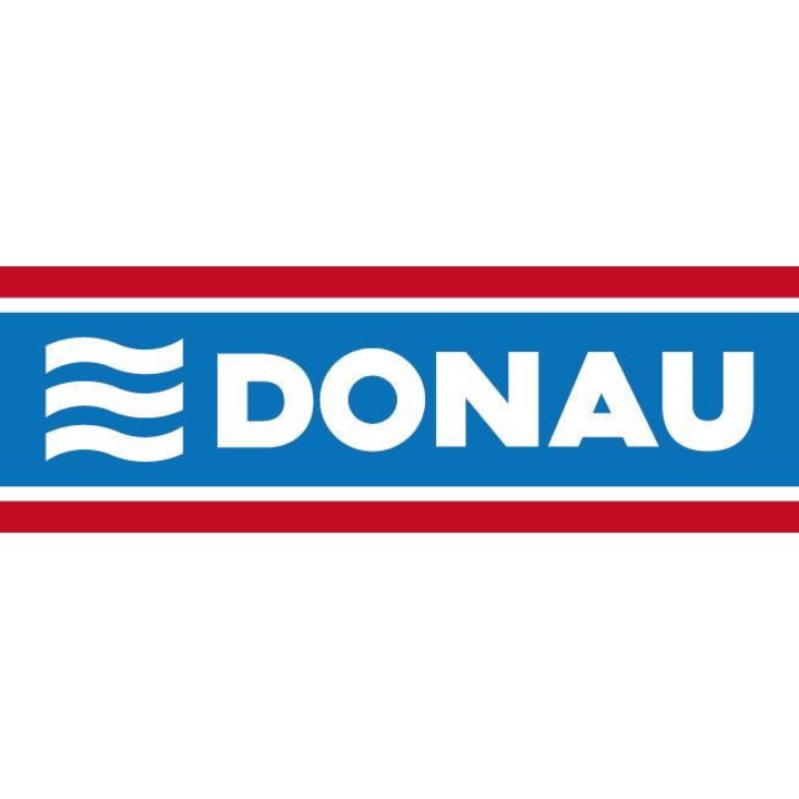 Тефтер DONAU А4, 35 мм, 2 ринга по 20 мм, без етикет, светло син