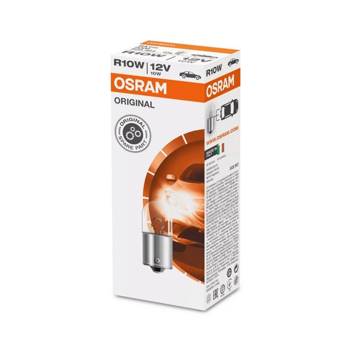 Bec standard BA15S 12V 10W R10W 1 buc. Osram