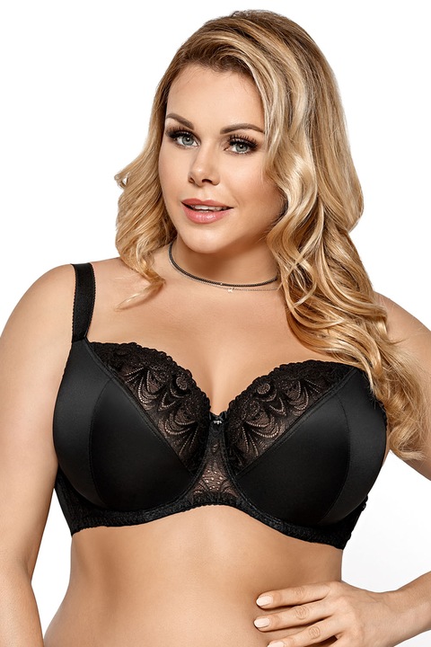 Sutien moale Gorsenia, K425 Casablanca, negru, 105D