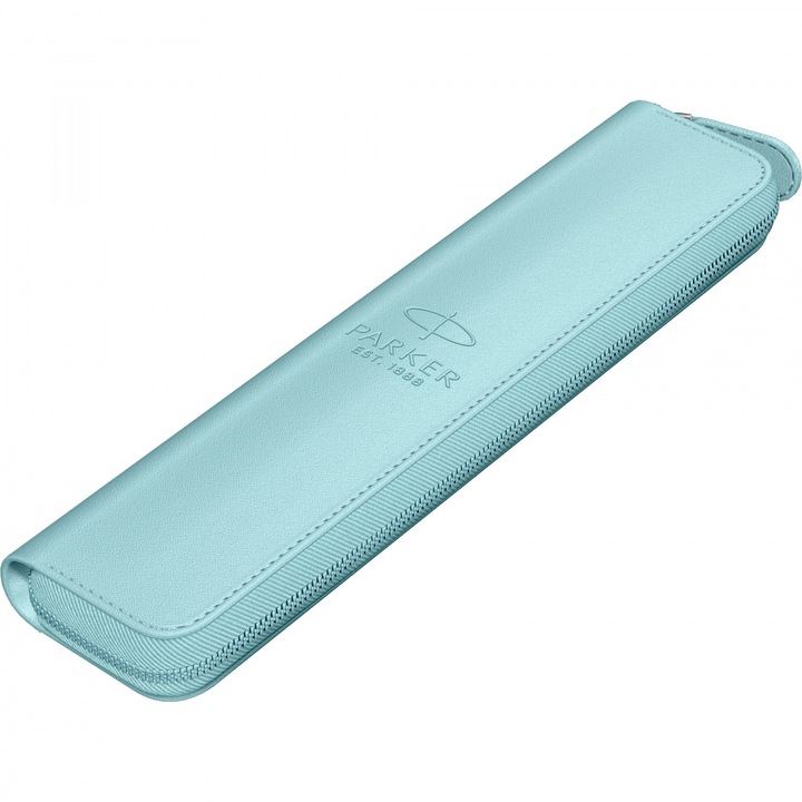 Etui albastru pastel, Trend Line, 160x35x20 mm, Parker