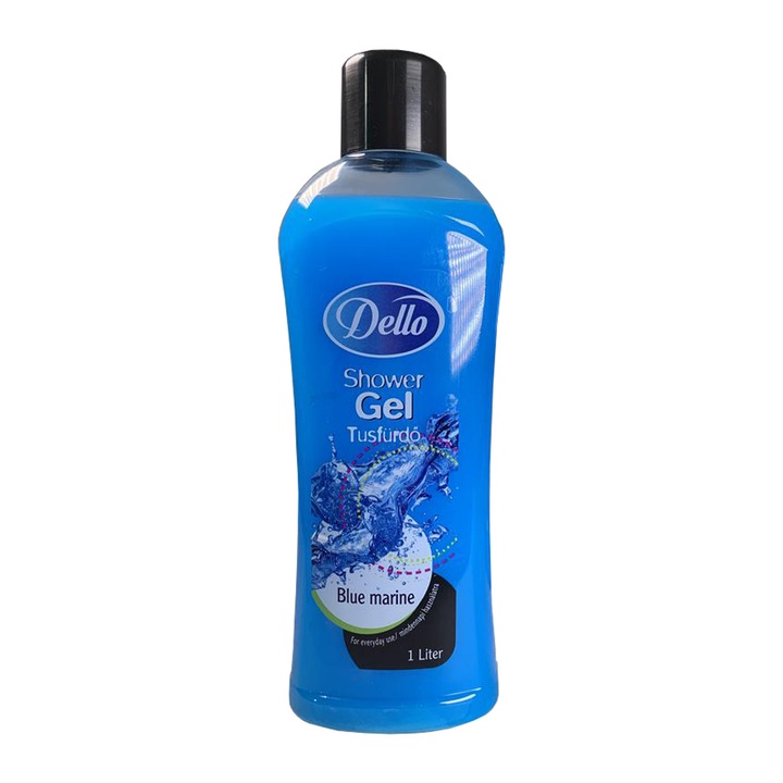 Gel de dus Dello Blue Marine, 1000 ml
