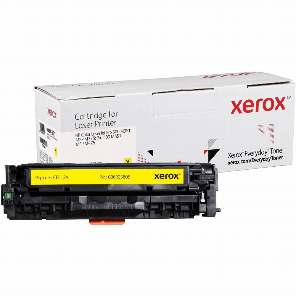 Ton Xerox Everyday Yellow Toner Cartridge Equivalent To Hp 305a For Use In Color Laserjet Pro