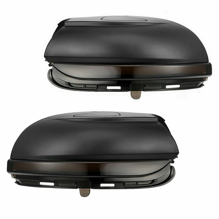 Xenon Bright visszapillantó tükör irányjelző készlet, 2 db, dinamikus, Led, VW Golf 6, Touran, lyukkal a lámpa számára