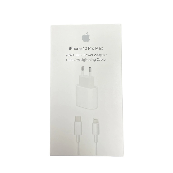 Комплект, BeSmart, съвместим с Apple, iPad, iPhone, Adapter, USB-C, Lightning, 20W