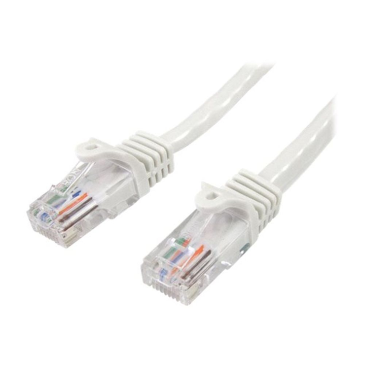 Cablu de retea, StarTech, 3m, Alb