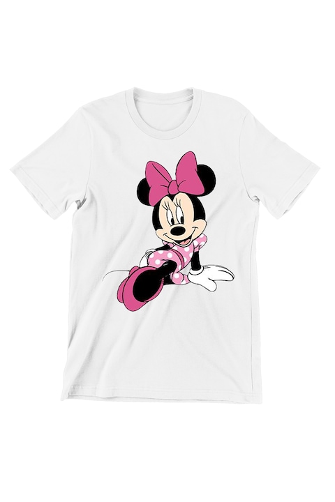 Tricou Femei, Prestige-Boutique, Disney 2023, Minnie mouse sexy, alb, Alb