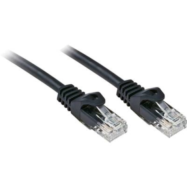 ΠΠ°Π±Π΅Π» Π·Π° ΠΌΡΠ΅ΠΆΠΎΠ²Π° Π²ΡΡΠ·ΠΊΠ°, Lindy, RJ45 CAT 6 U/UTP, 0.50m