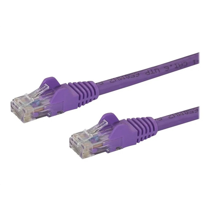 StarTech.com N6PATC2MPL hálózati kábel Lila 2 M Cat6 U/UTP (UTP) (N6PATC2MPL)