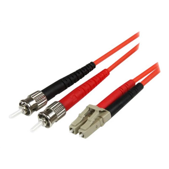 StarTech.com 50FIBLCST1 száloptikás kábel 1 M LC ST OM2 Narancssárga (50FIBLCST1)