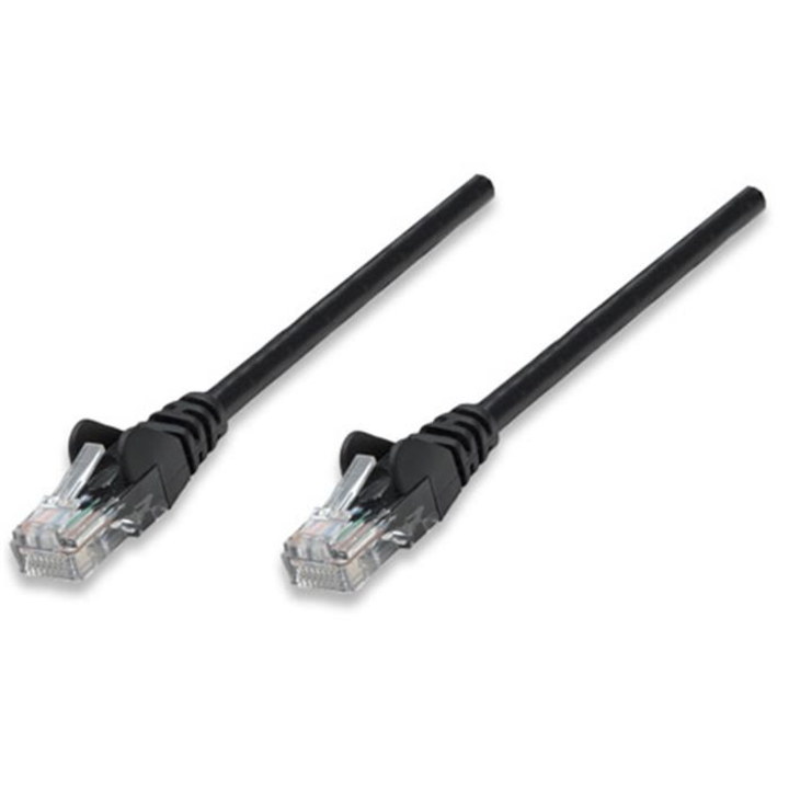 Мрежов кабел, Intellinet, UTP CAT5e, 10m, черен