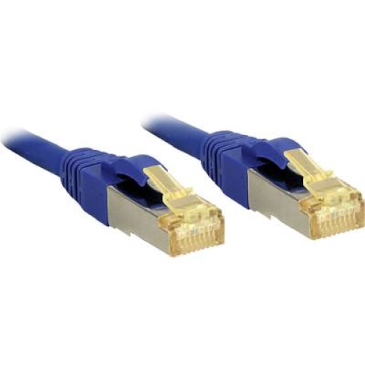 ΠΠ°Π±Π΅Π» Π·Π° ΠΌΡΠ΅ΠΆΠΎΠ²Π° Π²ΡΡΠ·ΠΊΠ°, Lindy, RJ45 CAT 6a S/FTP, 1m, ΡΠΈΠ½