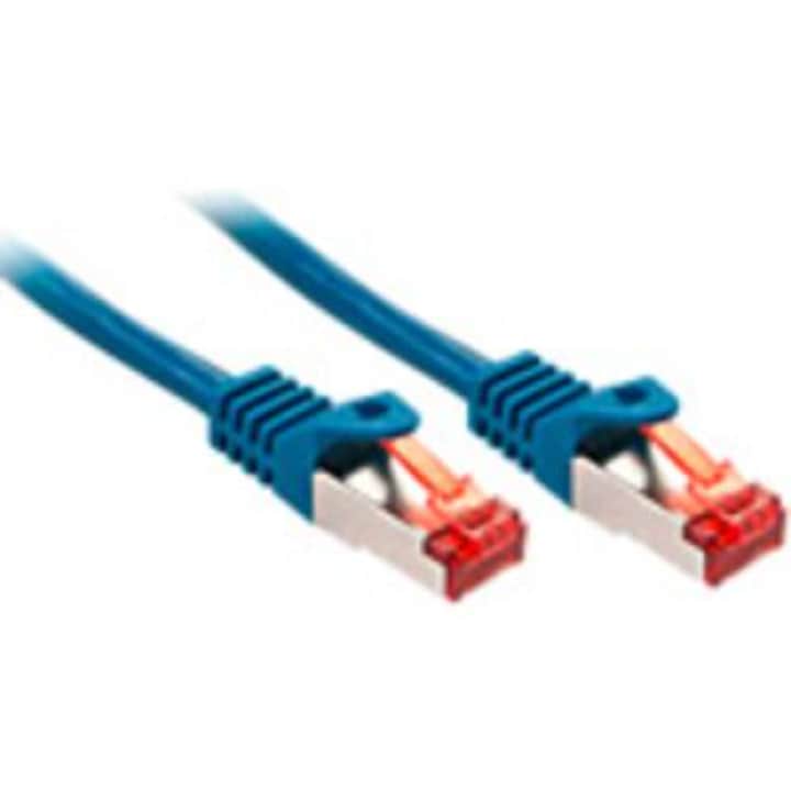 RJ45 ΠΠ°Π±Π΅Π» Π·Π° ΠΌΡΠ΅ΠΆΠΎΠ²Π° Π²ΡΡΠ·ΠΊΠ° CAT 6 S/FTP 1.50 m Blue LINDY (47353)