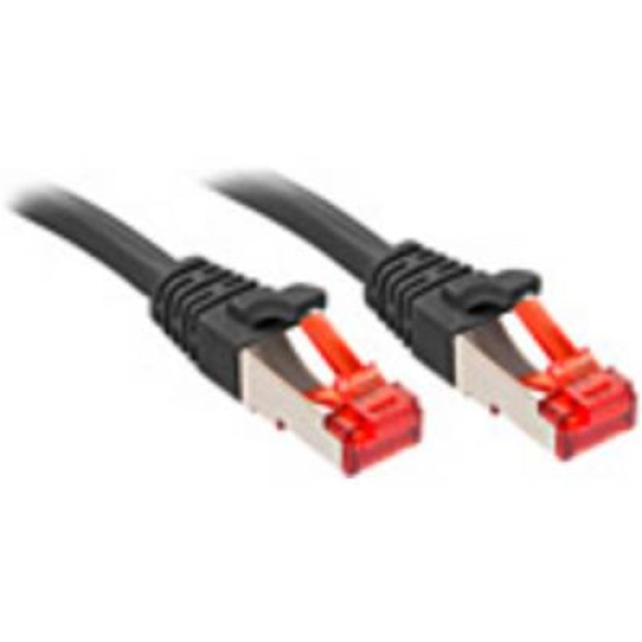 Cablu de conectare la retea, Lindy, RJ45 CAT 6 S/FTP 30,00 m Negru