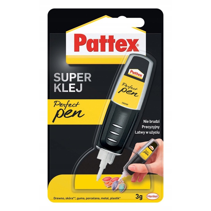 Универсално силиконово лепило, Pattex Perfect Pen, 3гр