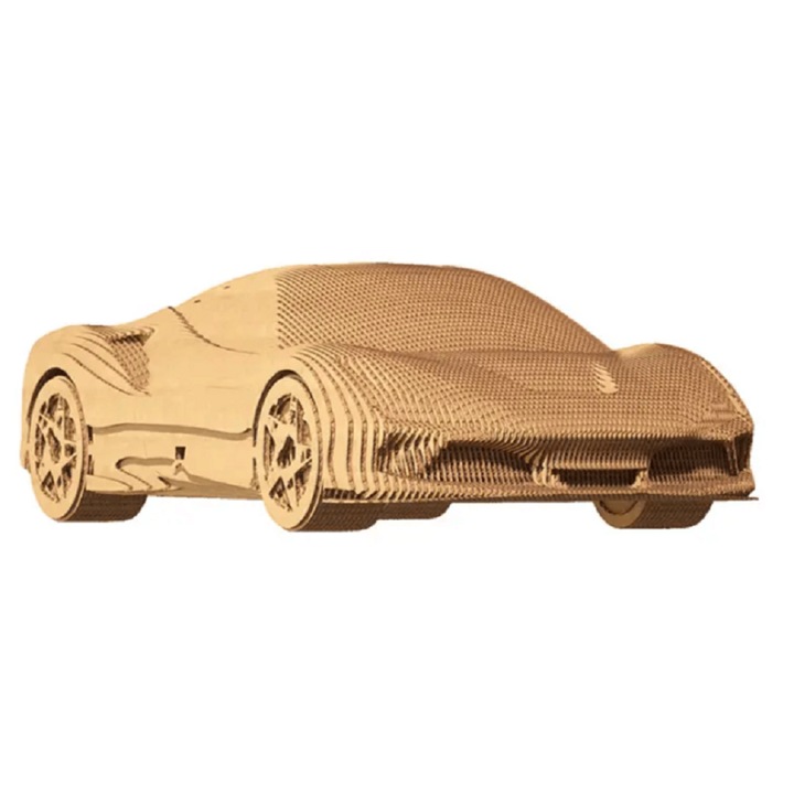 Puzzle 3D - Ferrari, Carton, 128