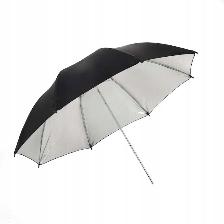 Umbrela foto, GearPro, reflectorizanta, 83cm, pentru fotografie de studio