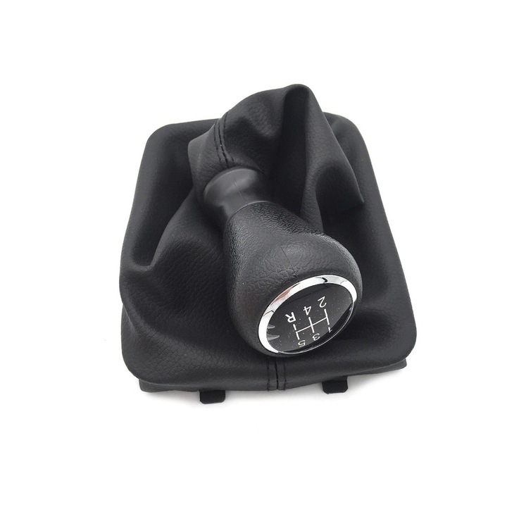 Nuca schimbator de viteze cu manson Peugeot 206, 5 trepte, Negru