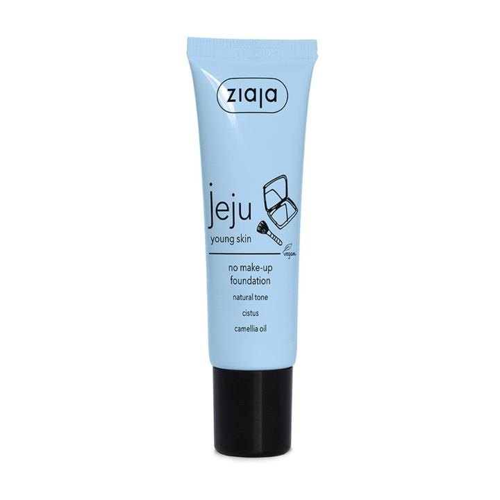 ZIAJA, Crema Nuantatoare Ton Natural Jeju Blue Young Skin 30ml