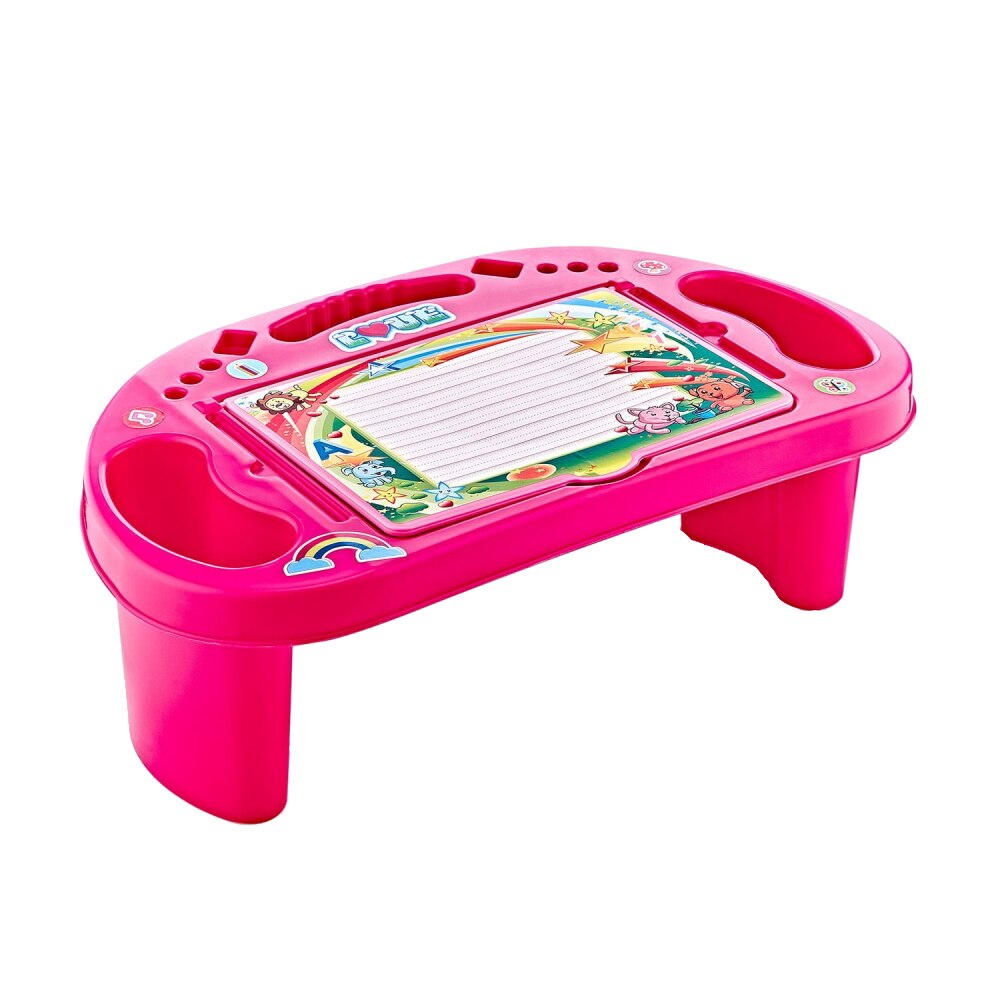 Masuta de activitati pentru copii Activity Table Pink eMAG.ro