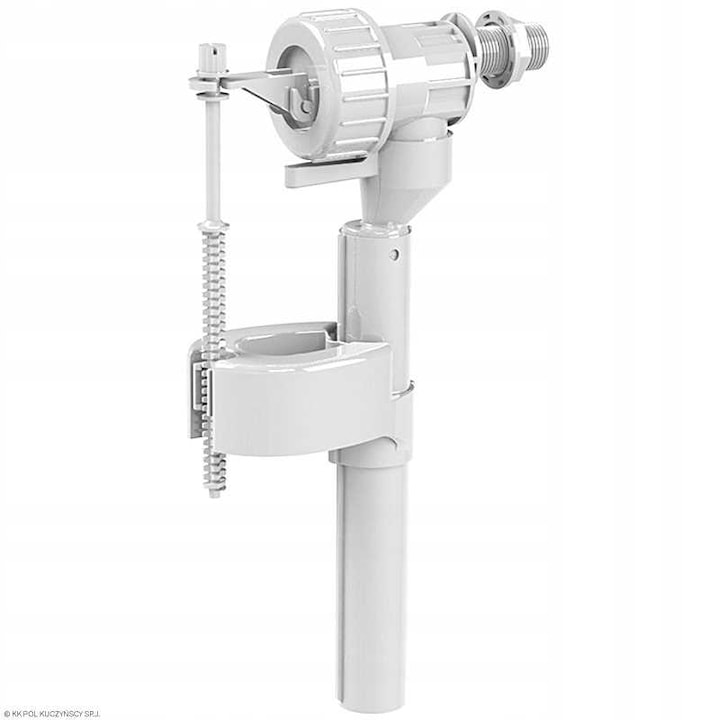 Töltőszelep KK-POL, Műanyag, Fehér