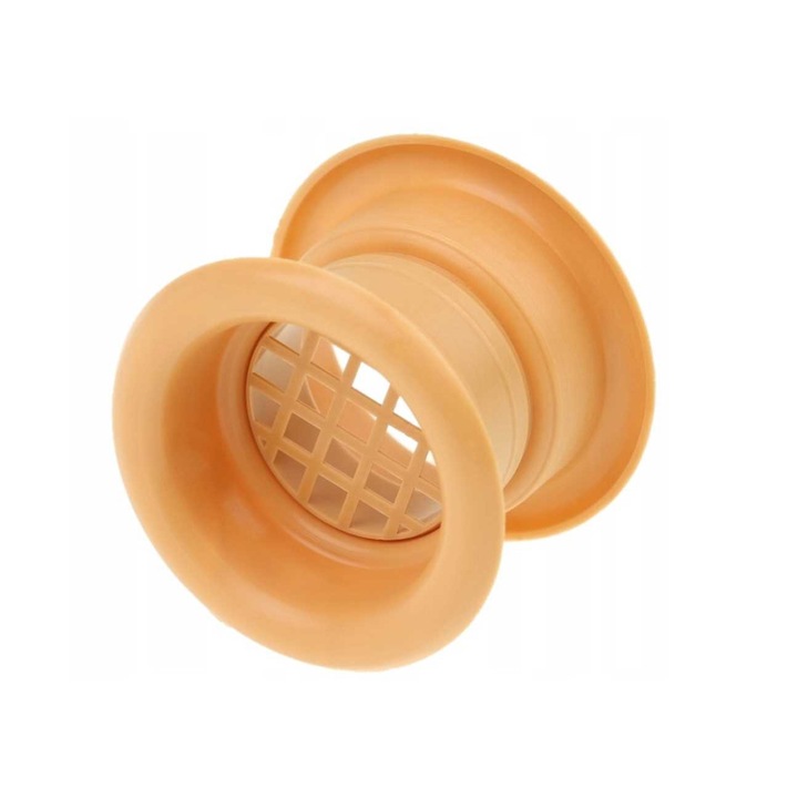 airRoxy ajtó szellőzőrács, 35-40mm, Világos bézs