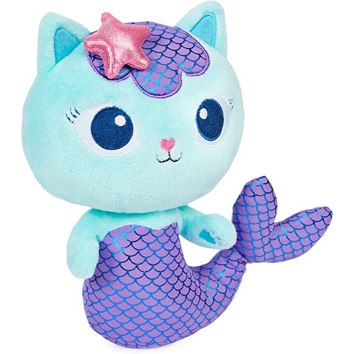 Jucarie de plus Casa de papusi Gabby, 20 CM, Turcoaz