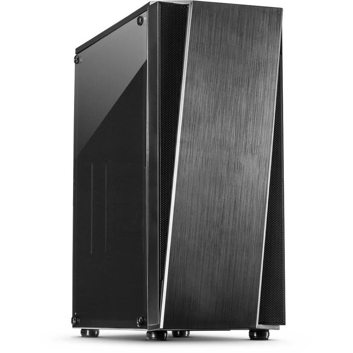 Carcasa Inter-Tech T-Eleven, Mid Tower Negru